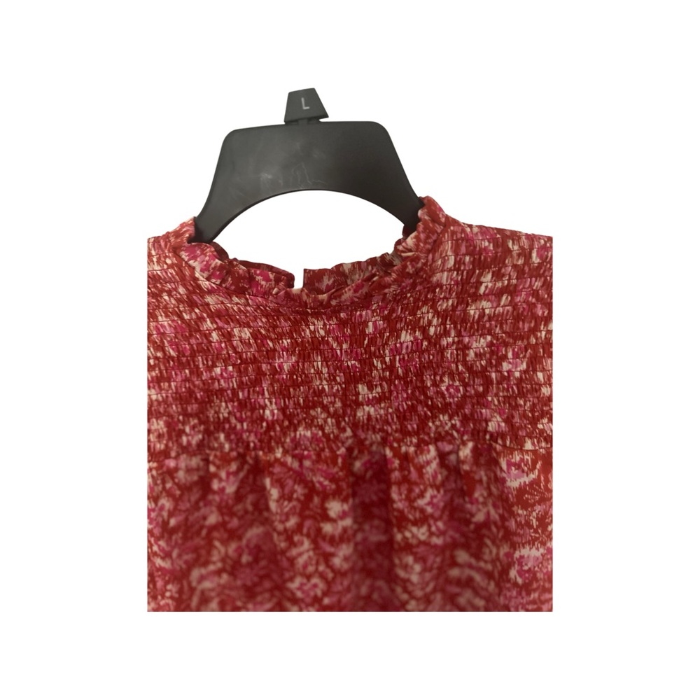 Shein M size M ruffles women’s flower top - Picture 3 of 5